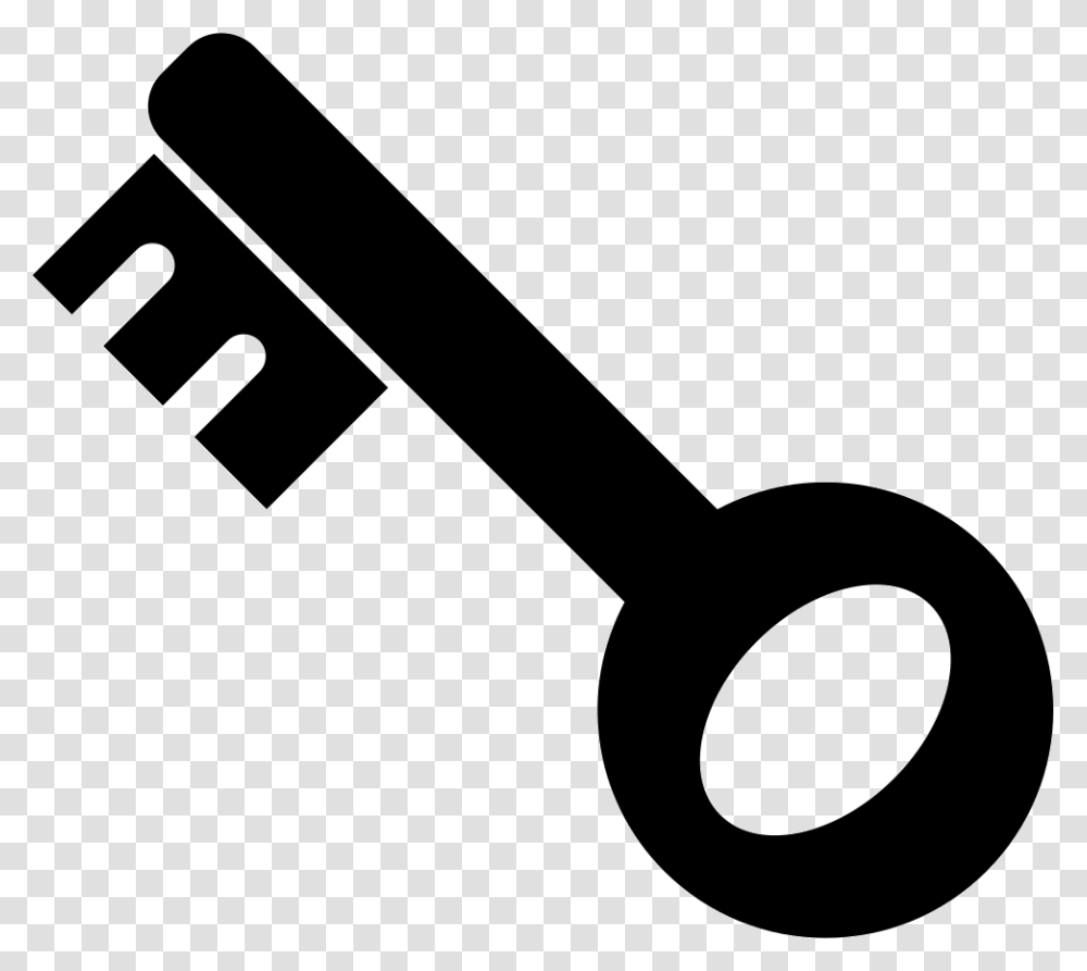 Key Icon Silhouette Silhueta Chave, Shovel, Tool, Hammer Transparent Png