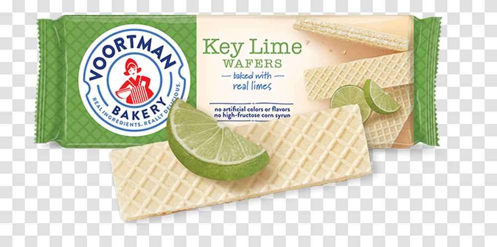 Key Lime Wafers Voortman Key Lime Wafers, Citrus Fruit, Plant, Food, Sweets Transparent Png
