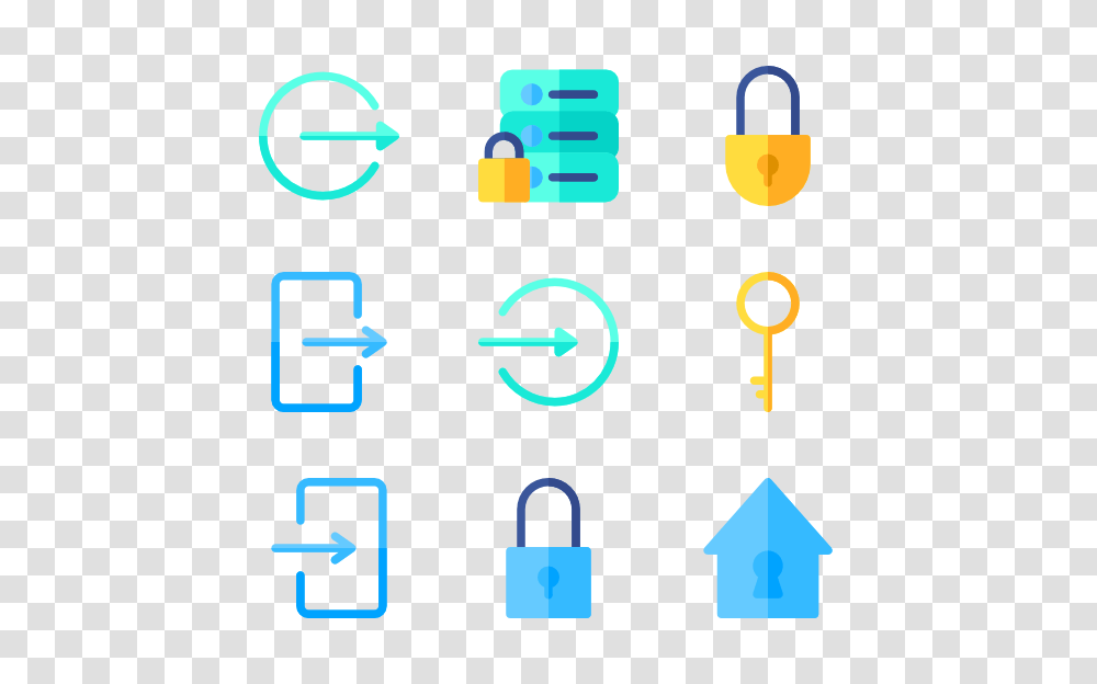 Key Lock Icon Packs, Security Transparent Png