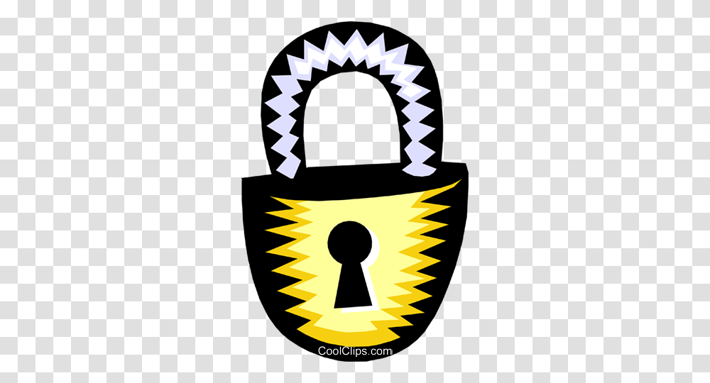 Key Lock Royalty Free Vector Clip Art Illustration, Combination Lock, Poster, Advertisement Transparent Png