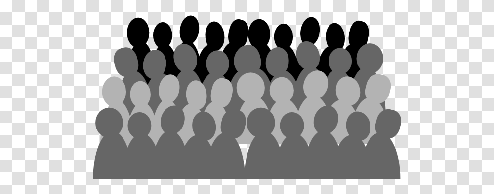 Key Players Of Advertising, Rug, Crowd, Silhouette, Dome Transparent Png