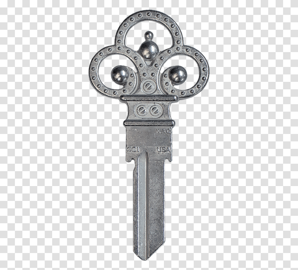 Key Shapes Sc1 Forged Skeleton By Lucky Line Lucky Line House Key, Cross, Handle Transparent Png