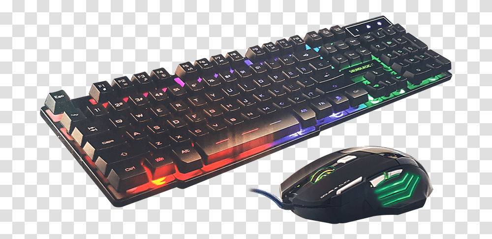 Keyboard And Mouse Light Up, Computer Hardware, Electronics, Computer Keyboard, Car Transparent Png