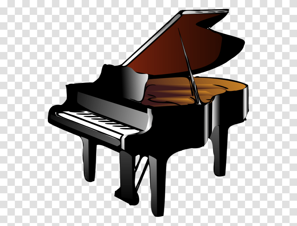 Keyboard And Piano Clipart, Grand Piano, Leisure Activities, Musical Instrument Transparent Png