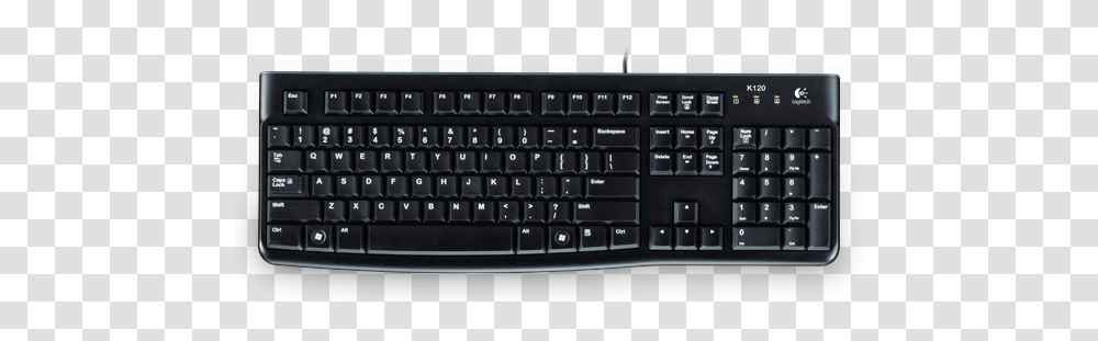 Keyboard K120 For Business Logitech K120 Computer Keyboard, Computer Hardware, Electronics Transparent Png