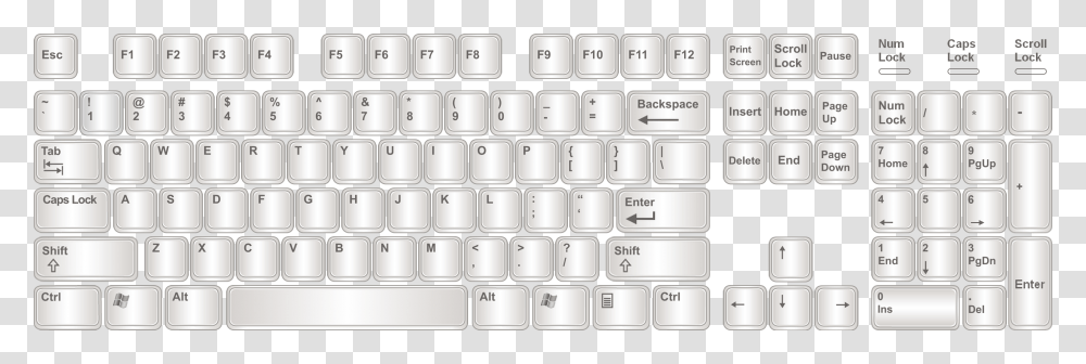 Keyboard Keys Keyboard Keys, Computer Keyboard, Computer Hardware, Electronics Transparent Png
