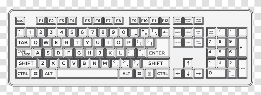 Keyboard Magic Keyboard S Cifrovoj Panelyu, Computer Keyboard, Computer Hardware, Electronics Transparent Png