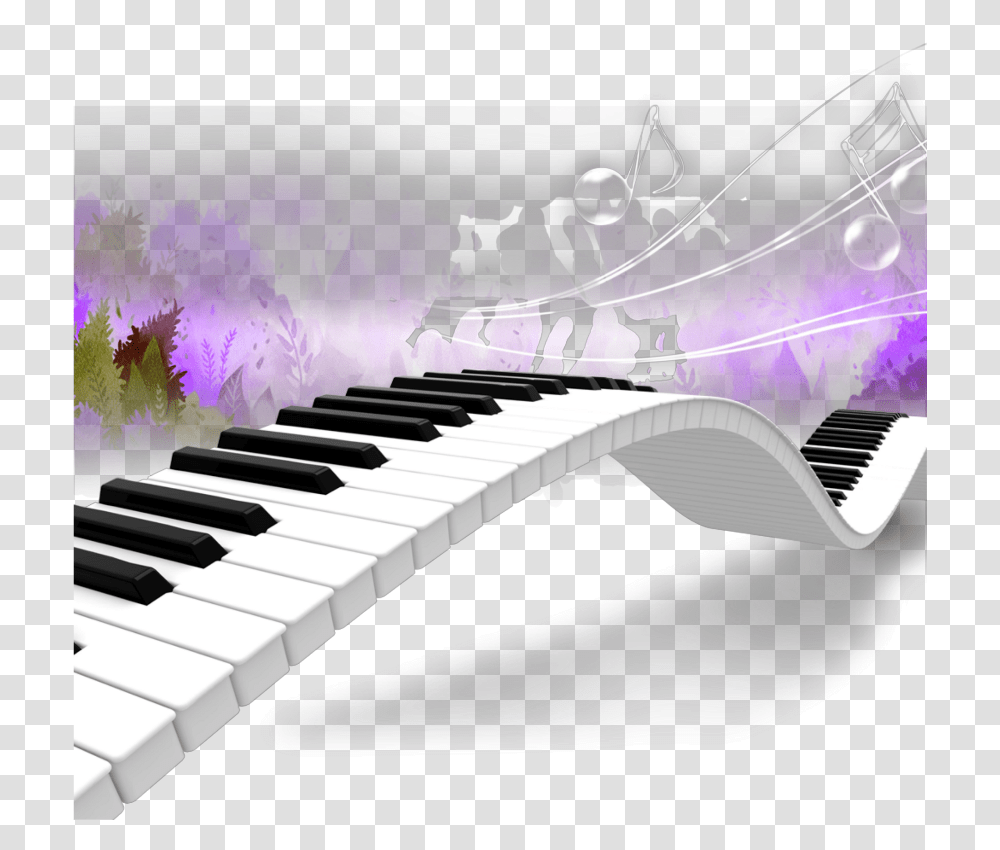 Keyboard Music Dancing Notes Musicnotes Purple Piano Keyboard, Leisure Activities, Musical Instrument, Electronics, Grand Piano Transparent Png