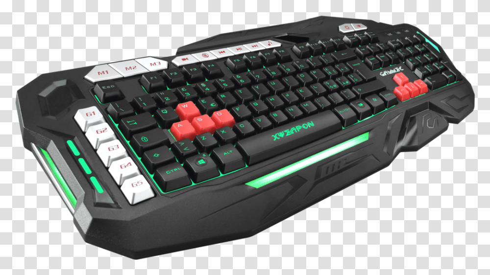 Keyboard With Macro Keys, Computer Keyboard, Computer Hardware, Electronics Transparent Png