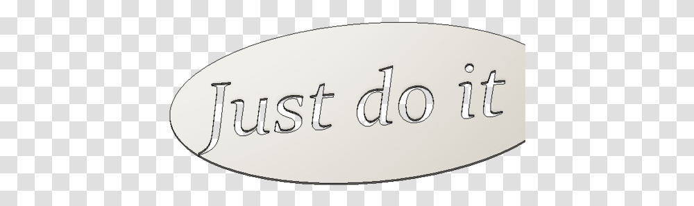 Keychain Just Do It Calligraphy, Word, Text, Meal, Food Transparent Png