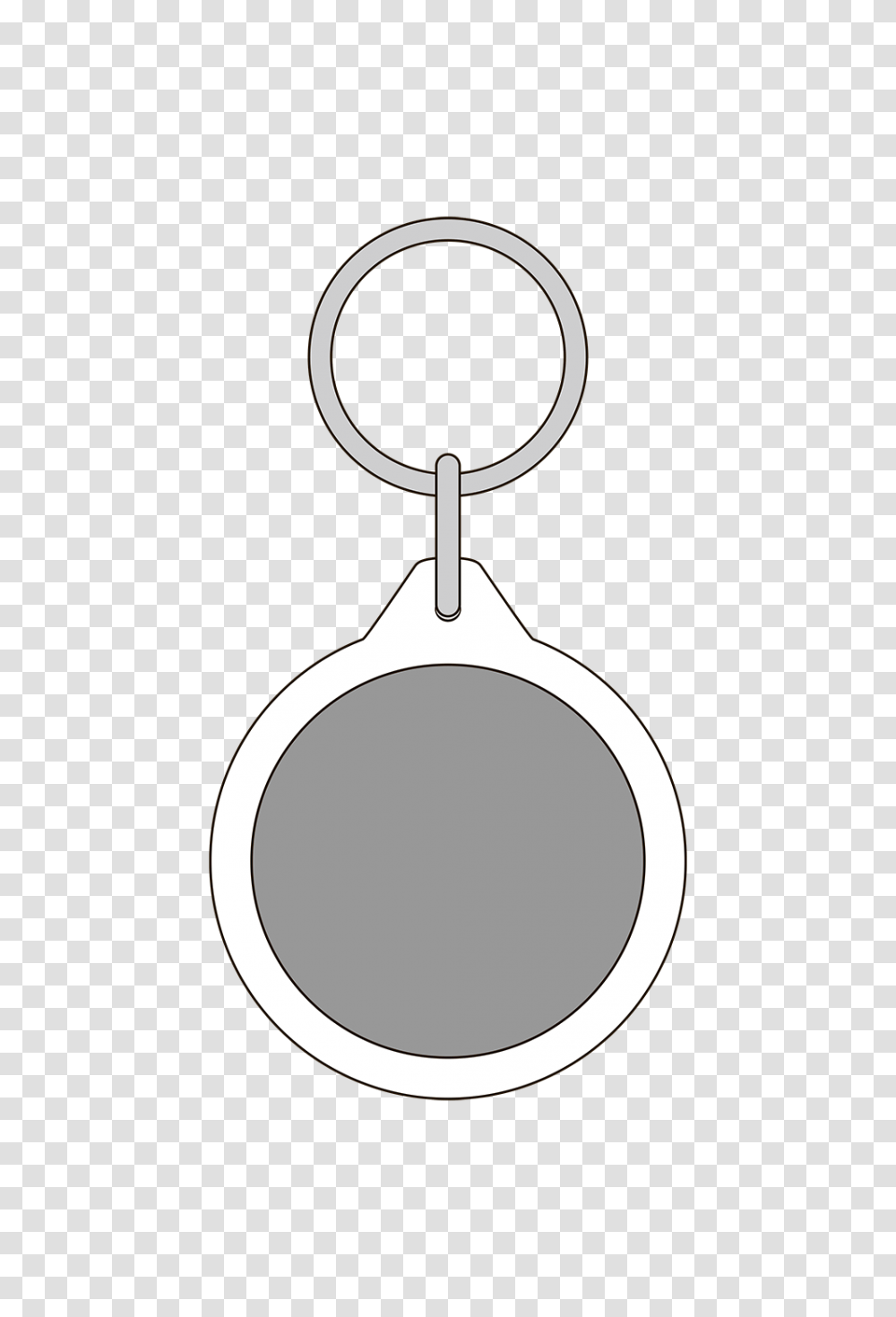 Keychain, Magnifying, Lighting, Tarmac Transparent Png