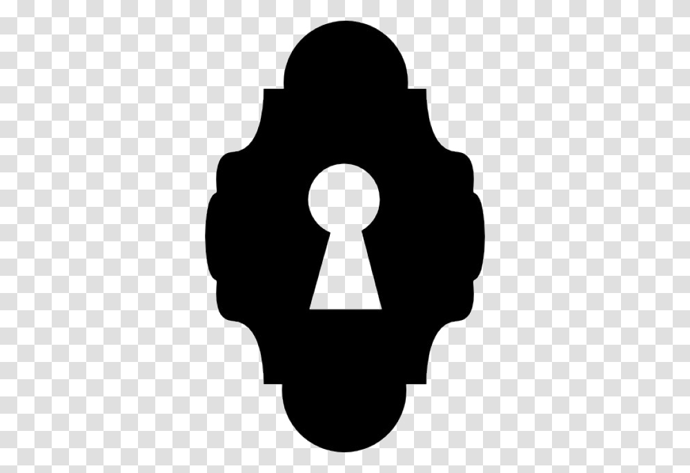 Keyhole Free Download, Silhouette, Stencil, Person, Human Transparent Png