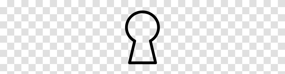 Keyhole Icons Noun Project, Gray, World Of Warcraft Transparent Png
