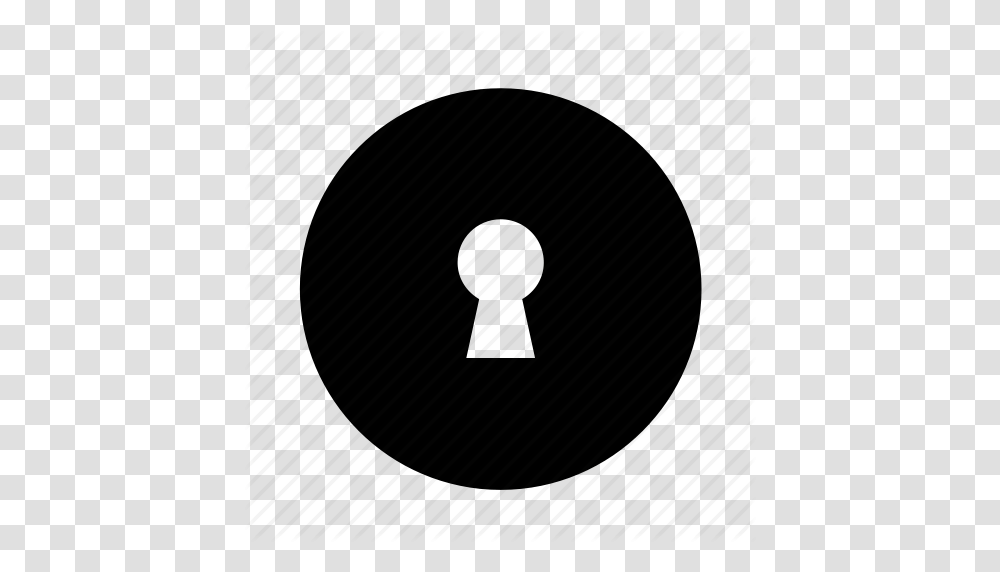 Keyhole Lock Safe Icon, Security Transparent Png