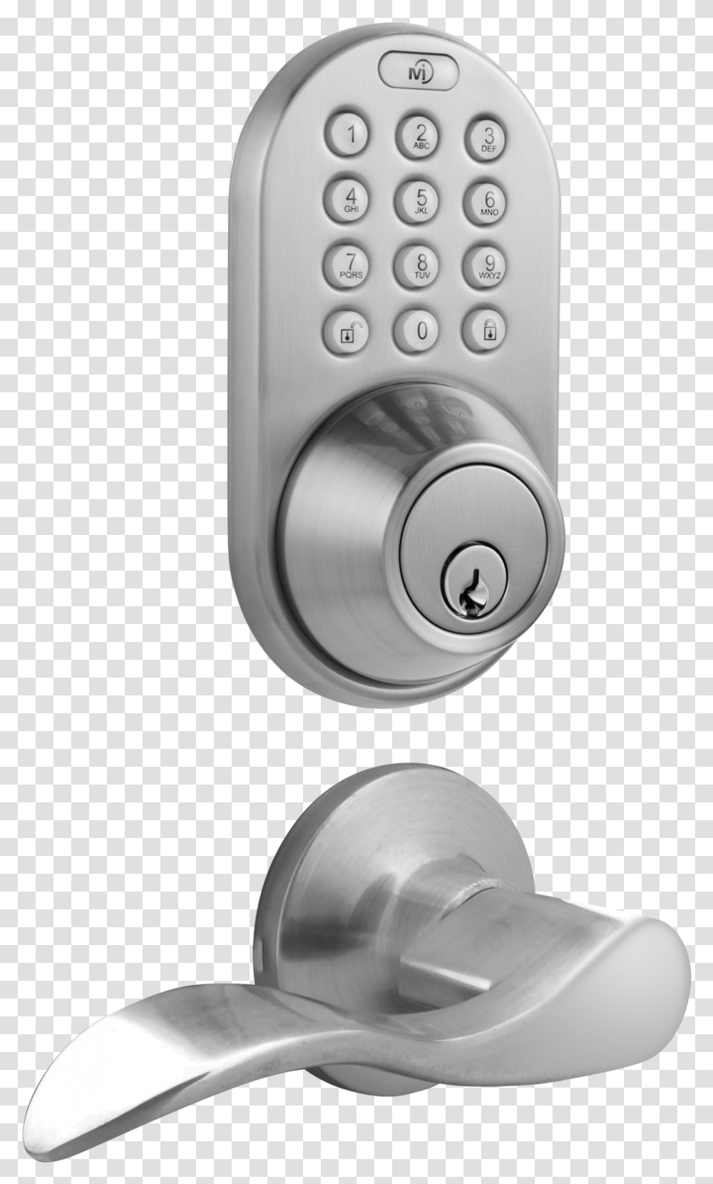 Keyless Entry Deadbolt, Remote Control, Electronics, Lock, Combination Lock Transparent Png