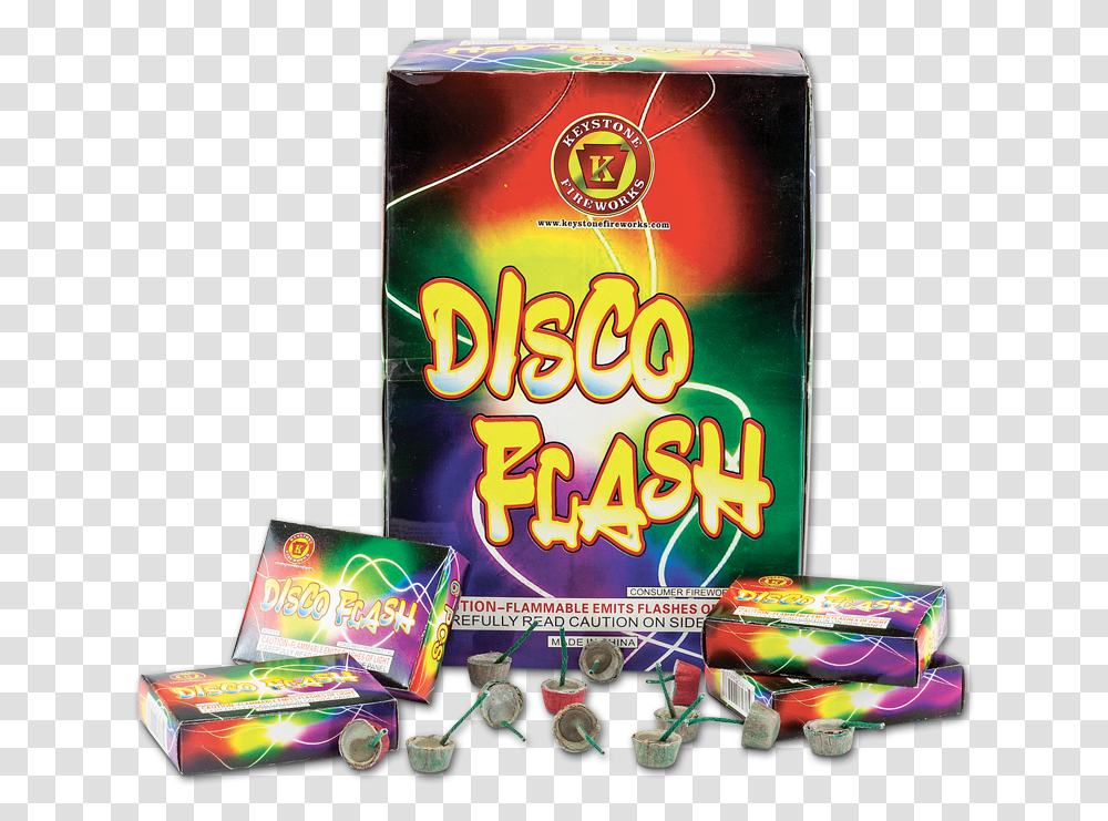 Keystone Fireworks Novelty Disco Flash, Food, Candy, Flyer, Poster Transparent Png