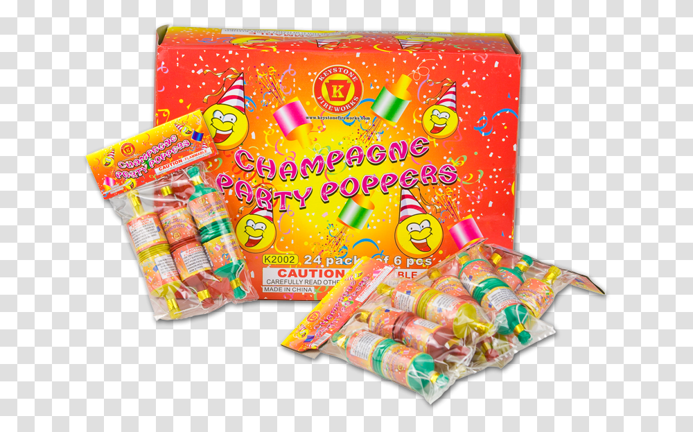 Keystone Fireworks Popper Poppers Fireworks, Food, Candy, Lollipop Transparent Png