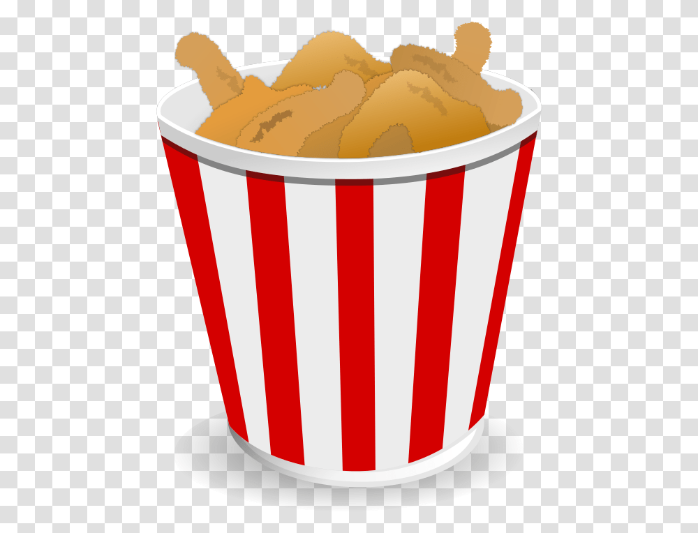 Kfc Bucket Clipart, Snack, Food, Popcorn, Fries Transparent Png