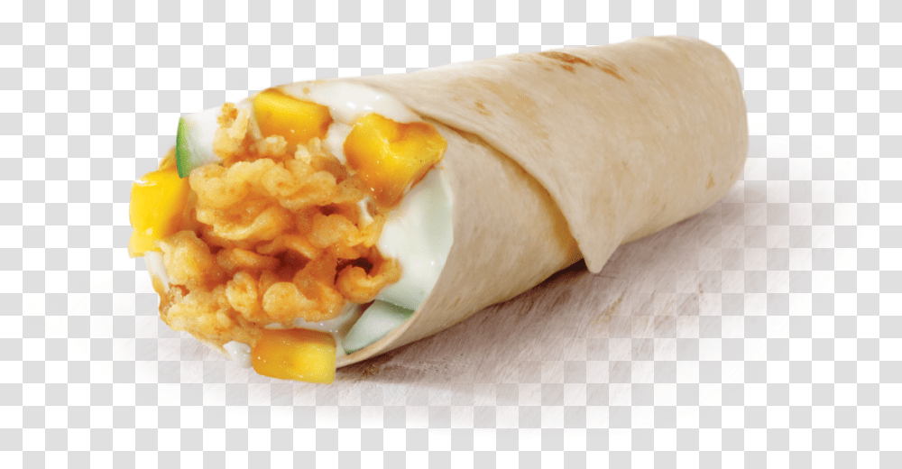 Kfc Chicken Kfc Twister, Burrito, Food Transparent Png