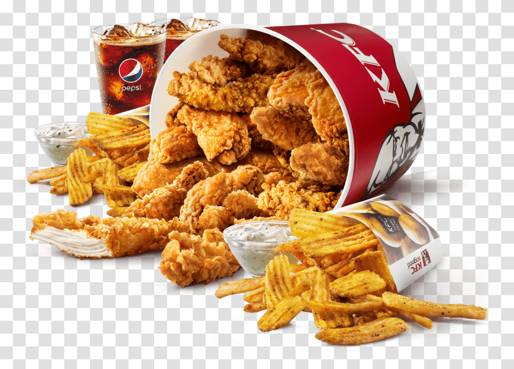 Kfc Clipart Kfc, Fried Chicken, Food, Nuggets, Snack Transparent Png