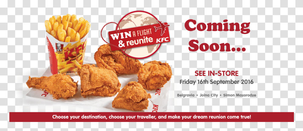 Kfc Coming Soon, Fried Chicken, Food, Nuggets, Menu Transparent Png