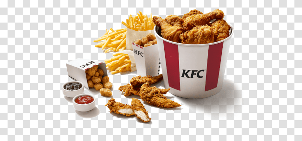 Kfc Food, Nuggets, Fried Chicken, Fries Transparent Png