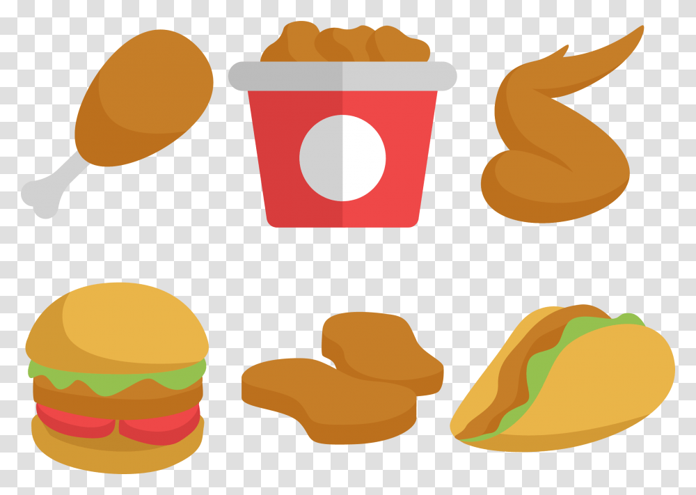 Kfc Food, Sweets, Bread, Snack, Bakery Transparent Png
