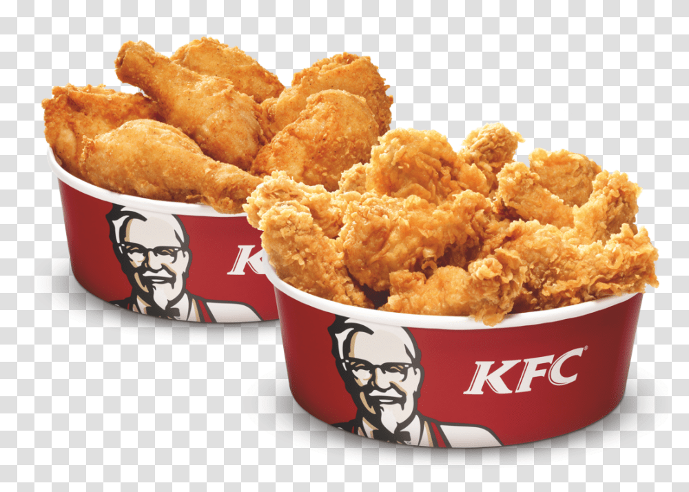 Kfc, Fried Chicken, Food, Nuggets, Person Transparent Png