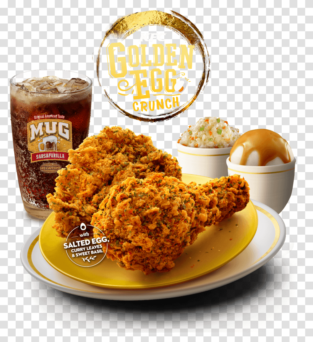 Kfc Golden Egg Crunch Review, Fried Chicken, Food, Nuggets, Meal Transparent Png