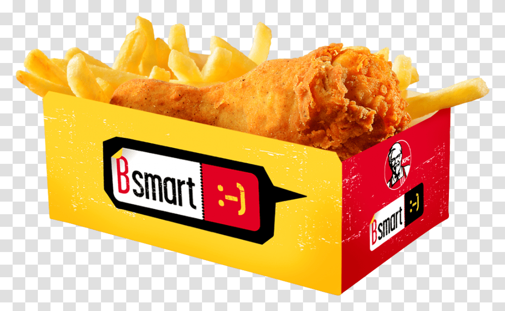 Kfc Kfc B Smart, Fries, Food, Fried Chicken Transparent Png