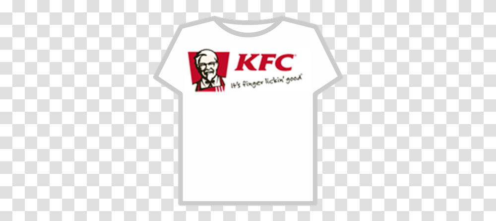 Kfc Logo Roblox Kfc Logo, Clothing, Apparel, T-Shirt, Text Transparent Png