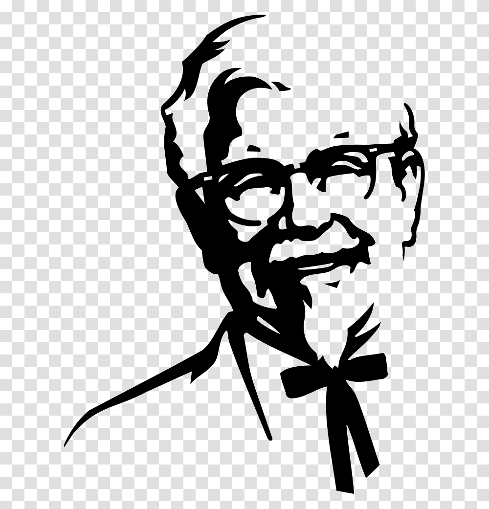 Kfc, Logo, Stencil, Trademark Transparent Png