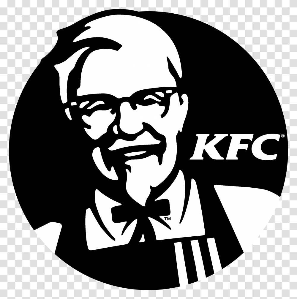 Kfc, Logo, Trademark, Stencil Transparent Png