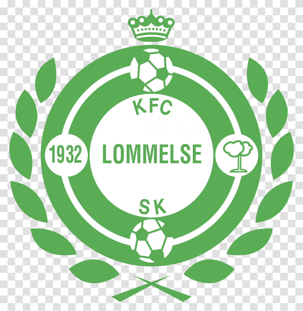 Kfc Lommel Sk, Green, Recycling Symbol, Logo Transparent Png
