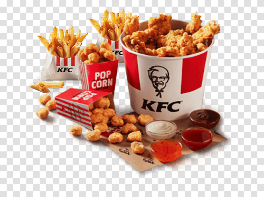 Kfc Seven Shoot, Fries, Food, Snack, Fried Chicken Transparent Png