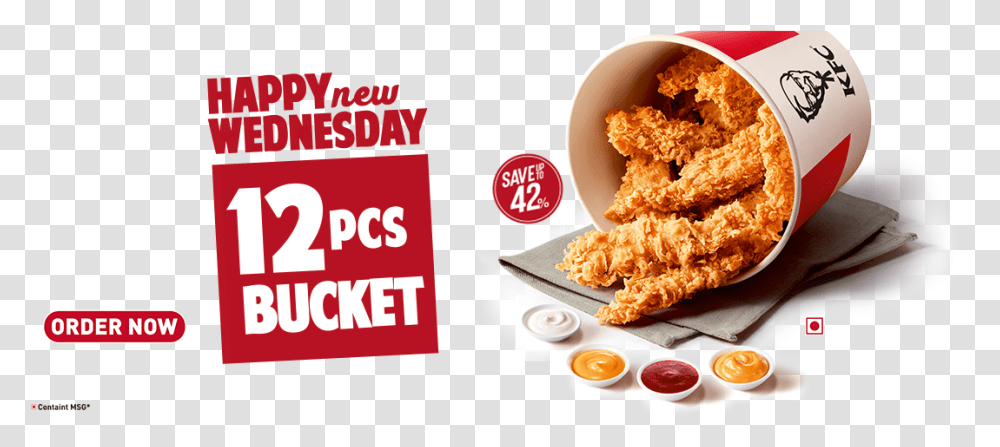 Kfc Wednesday Offer Today, Fried Chicken, Food, Nuggets, Lunch Transparent Png