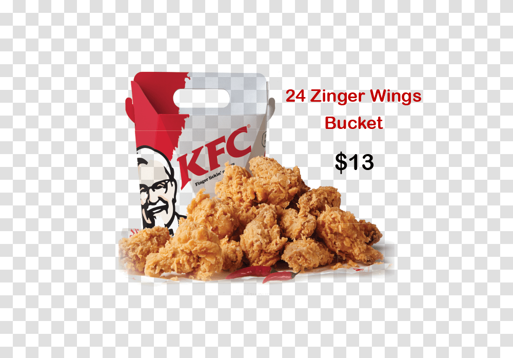 Kfc Zinger Wings, Nuggets, Fried Chicken, Food Transparent Png