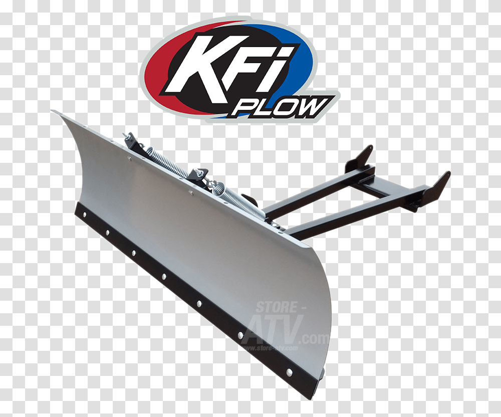 Kfi Snow Plows Kit Atv Pelle Kfi Neige, Tractor, Vehicle, Transportation, Bulldozer Transparent Png