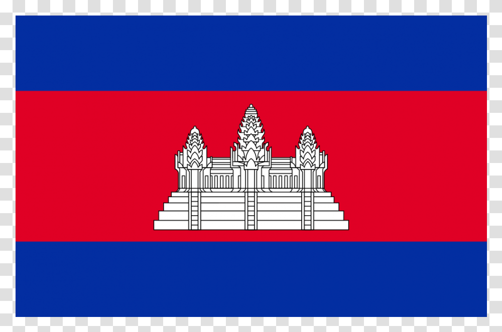 Kh Cambodia Flag Icon Cambodia Flag, Architecture, Building, Church Transparent Png