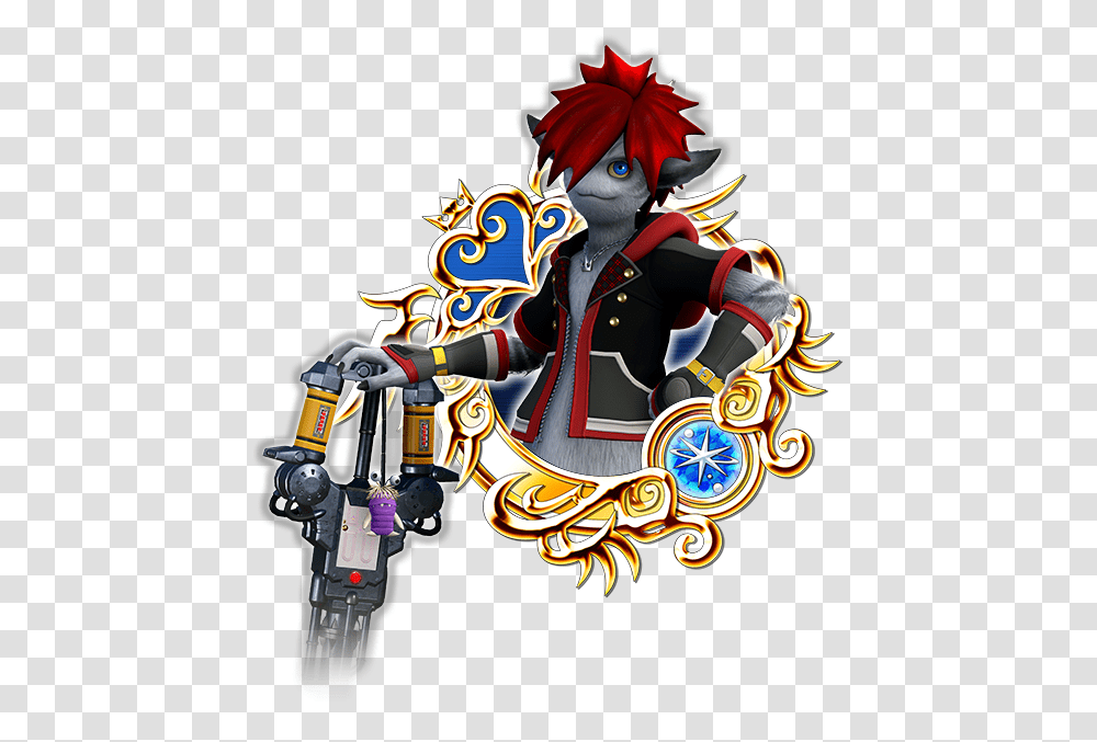 Kh Iii Monster Sora Youth In White Khux, Person, Costume, Toy Transparent Png