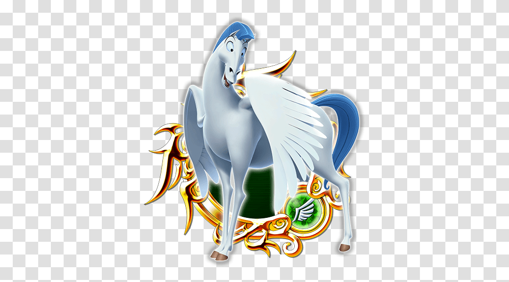 Kh Iii Pegasus Khux Wiki Kingdom Hearts Key Art 10, Symbol, Logo, Bird, Animal Transparent Png