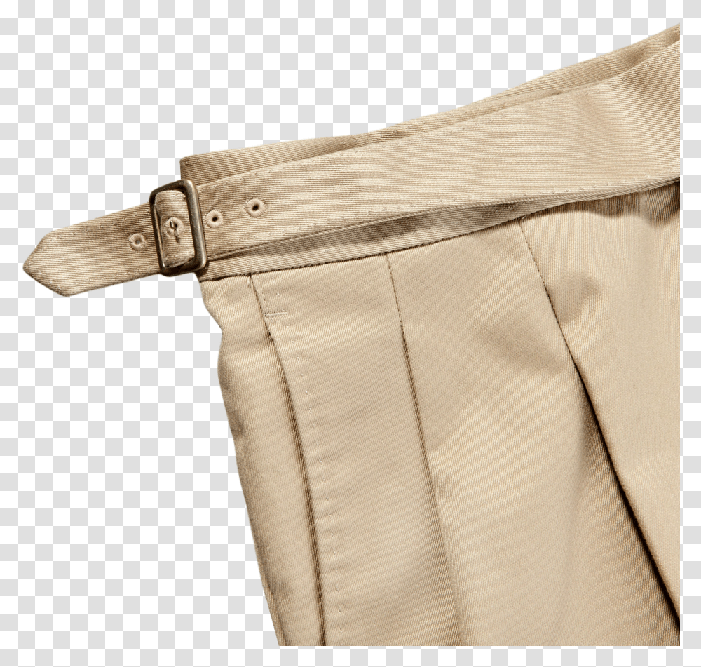 Khaki Beige Cotton Twill Gurkha Trousers Solid, Home Decor, First Aid, Tie, Accessories Transparent Png