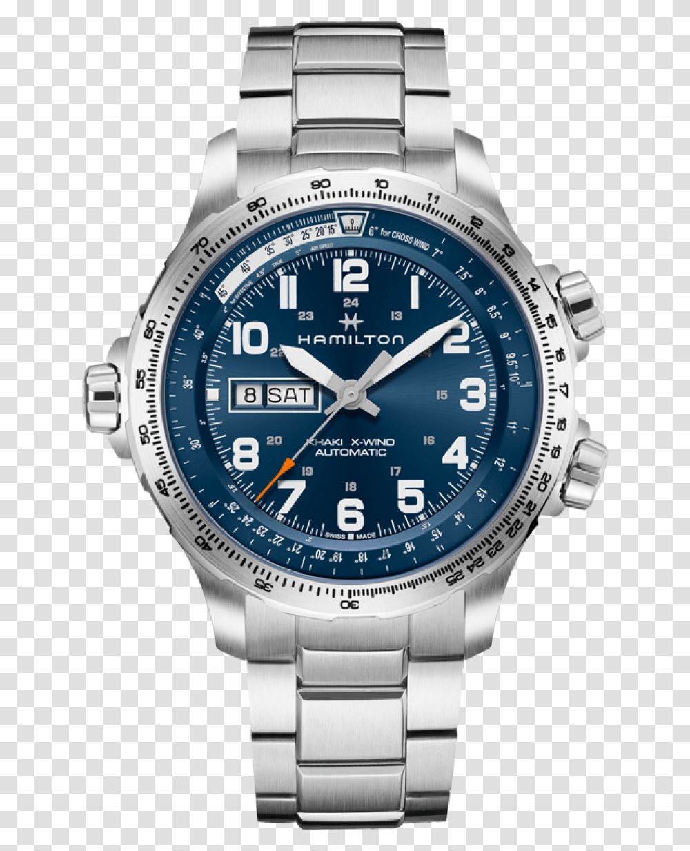 Khaki X Wind Day Date Auto Breitling Premier B01 Chronograph, Wristwatch, Digital Watch Transparent Png