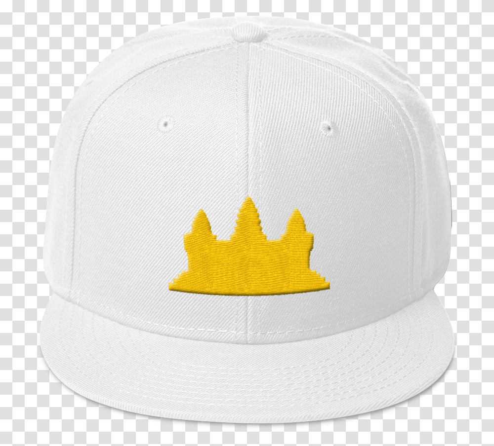 Khmer Cambodia Gold Angkor Wat Snapback Baseball Cap, Clothing, Apparel, Hat, Outdoors Transparent Png