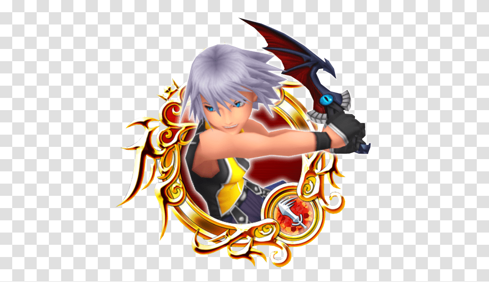 Khux Medal Clash Riku, Cupid, Person, Human, Art Transparent Png