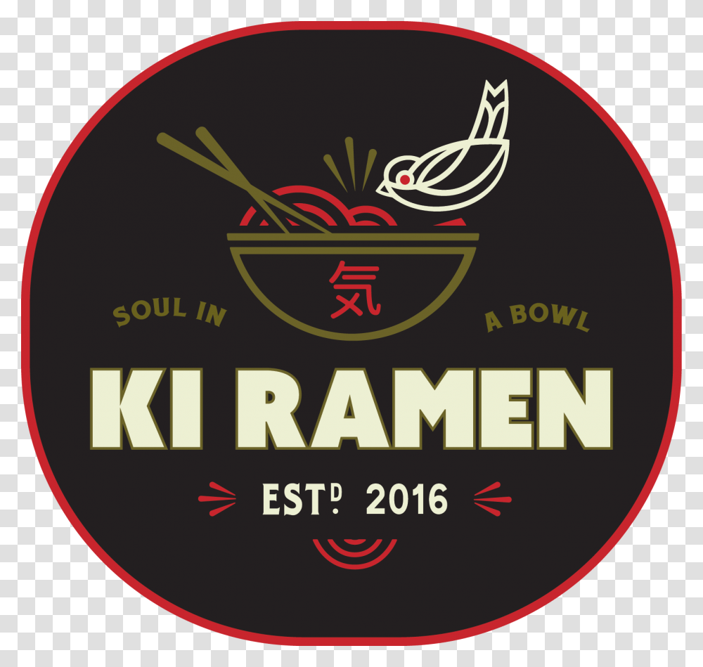 Ki Ramen, Label, Sticker, Logo Transparent Png