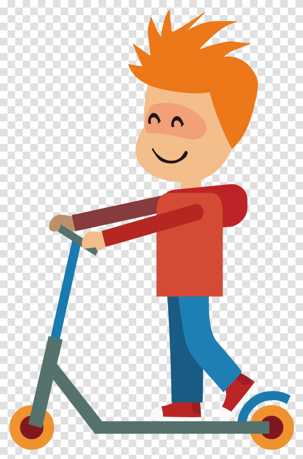 Kick Scooter Clip Art Scooter Cartoon, Toy, Face, Sport, Sports Transparent Png