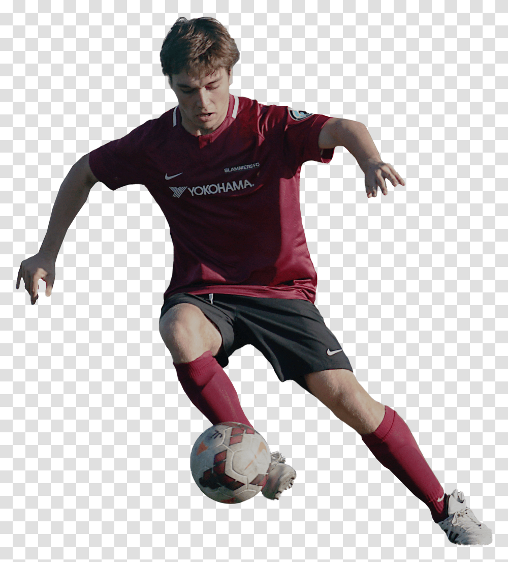 Kick Up A Soccer Ball, Football, Team Sport, Person, People Transparent Png