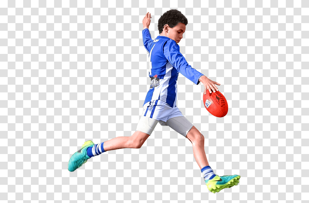 Kicking A Footy, Person, Human, People, Team Sport Transparent Png