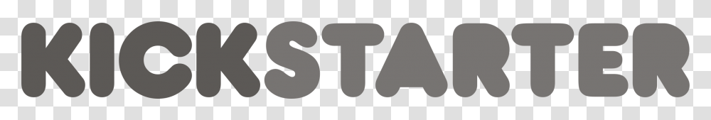 Kickstarter Logo Black And White, Alphabet, Stencil Transparent Png